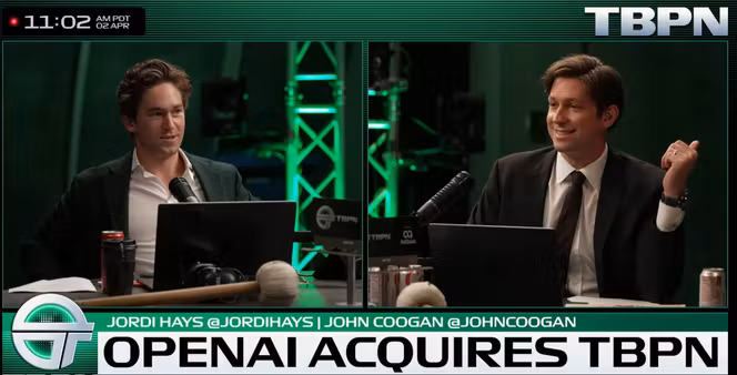 OpenAI acquires influential Silicon Valley podcast