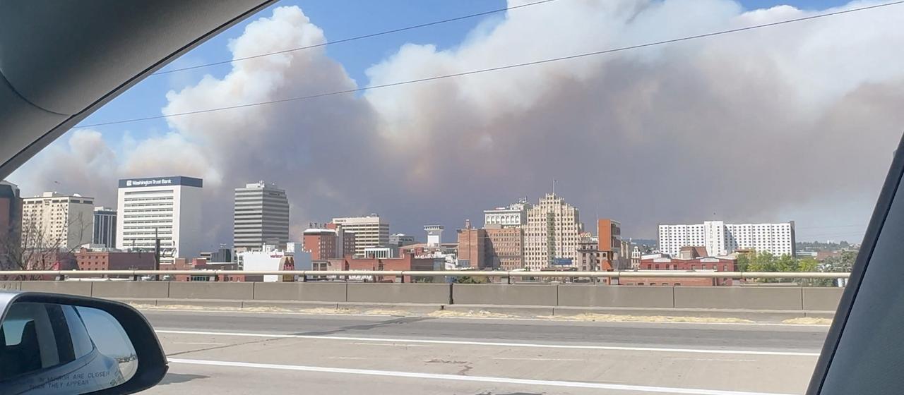 Waldbrand im US-Bundesstaat Washington erreicht Großstadt Spokane