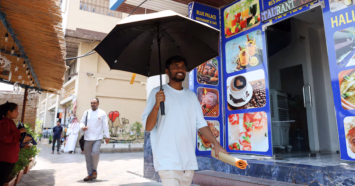 Heat dome pushes Middle East temperatures near 50°C